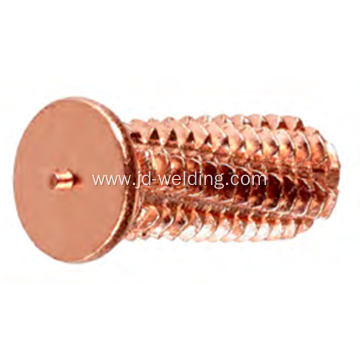 CD Paint clearing threaded studs,Colour groove stud,WELD STUDS FOR CAR